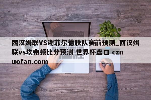 西汉姆联VS谢菲尔德联队赛前预测_西汉姆联vs埃弗顿比分预测 世界杯盘口 cznuofan.com